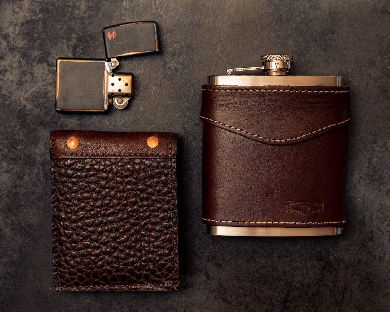 Theodore Leather Bifold Wallet-Accessories > Wallet > Leather-Espresso-Mission Mercantile Leather Goods