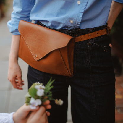 Craft & Forge Leather Crossbody Bag -Bags > Handbag > Leather-Maple-Mission Mercantile Leather Goods