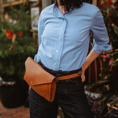 Craft & Forge Leather Crossbody Bag -Bags > Handbag > Leather-Maple-Mission Mercantile Leather Goods