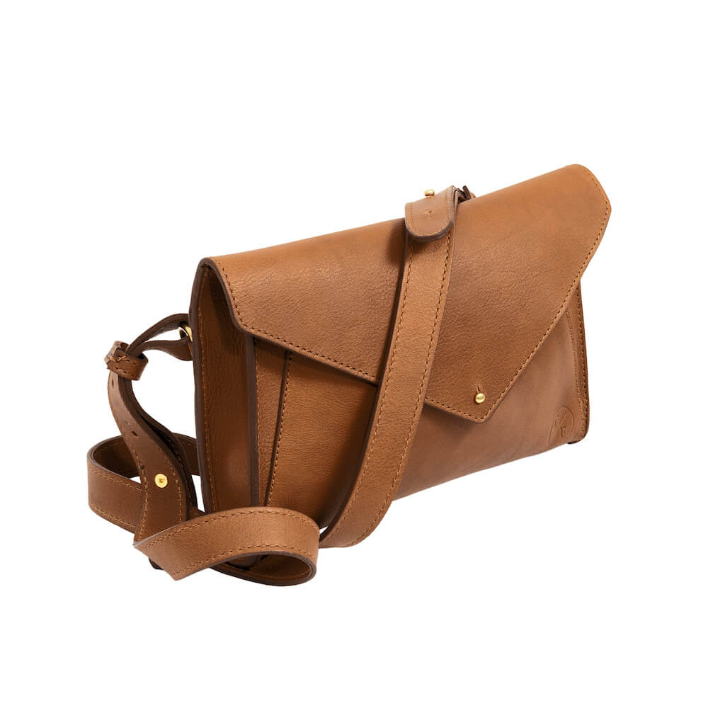 Craft & Forge Leather Crossbody Bag -Bags > Handbag > Leather-Maple-Mission Mercantile Leather Goods