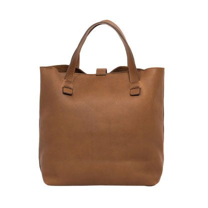 Craft & Forge Leather Tote -Bags > Tote > Leather-Maple-Mission Mercantile Leather Goods