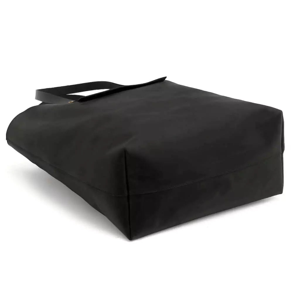 Eden Elevated Leather Tote Bag - Large > Handbag > Leather-Carbon-Mission Mercantile Leather Goods