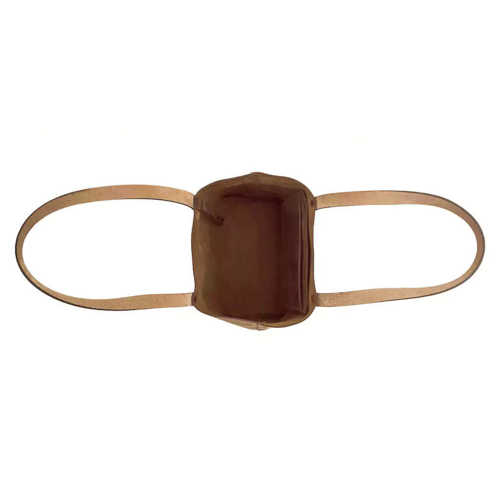 Eden Elevated Leather Tote Bag - Medium > Handbag > Leather-Molasses-Mission Mercantile Leather Goods