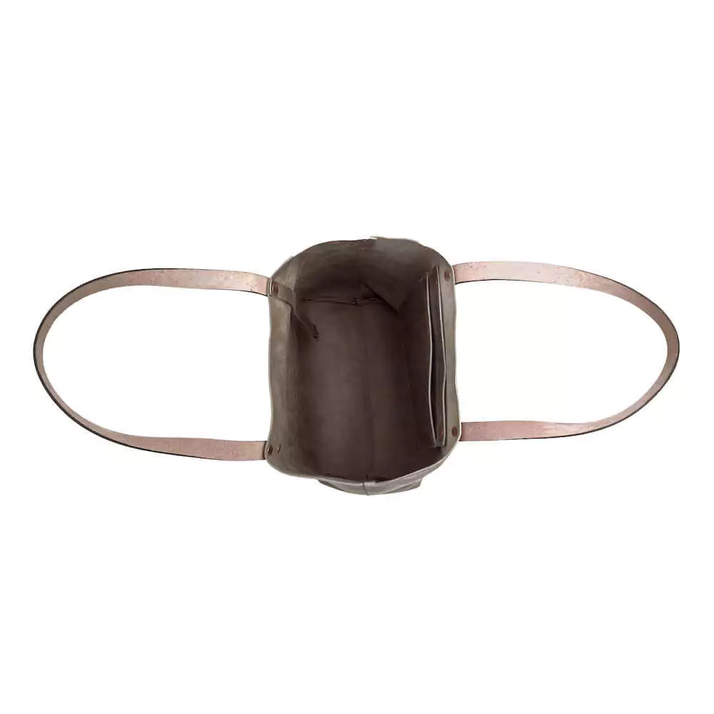 Eden Elevated Leather Tote Bag - Large > Handbag > Leather-Mushroom-Mission Mercantile Leather Goods