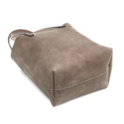Eden Elevated Leather Tote Bag - Medium > Handbag > Leather-Mushroom-Mission Mercantile Leather Goods