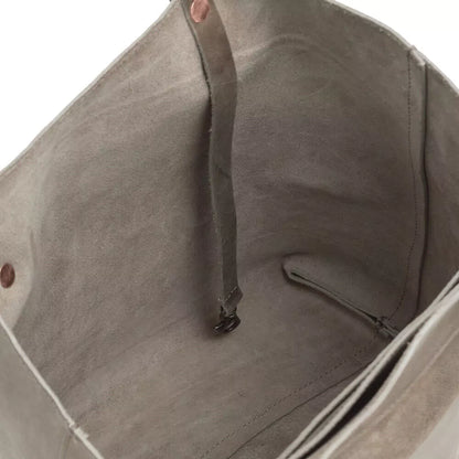 Eden Elevated Leather Tote Bag - Medium > Handbag > Leather-Mushroom-Mission Mercantile Leather Goods