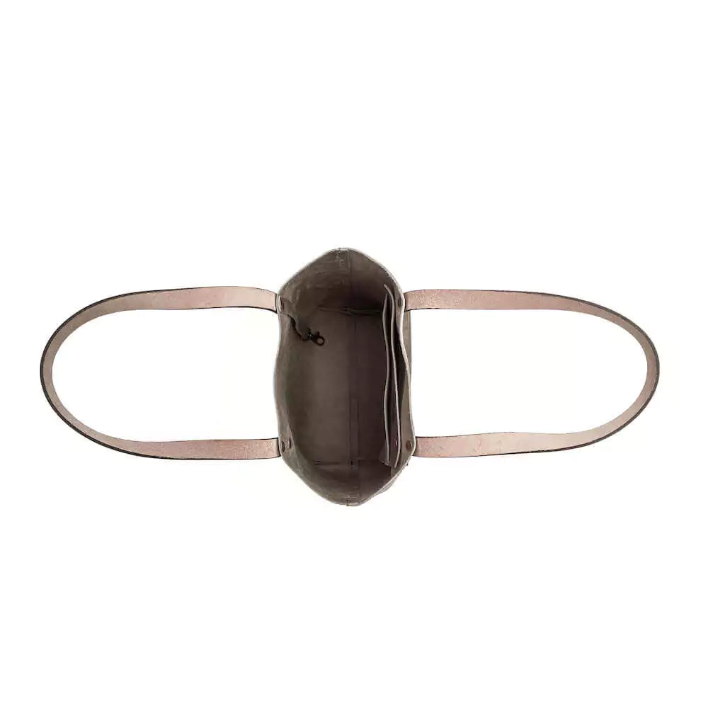 Eden Elevated Leather Tote Bag - Small > Handbag > Leather-Mushroom-Mission Mercantile Leather Goods