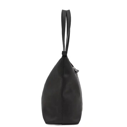 Eden Elevated Leather Tote Bag - Large Zippered > Handbag > Leather-Carbon-Mission Mercantile Leather Goods