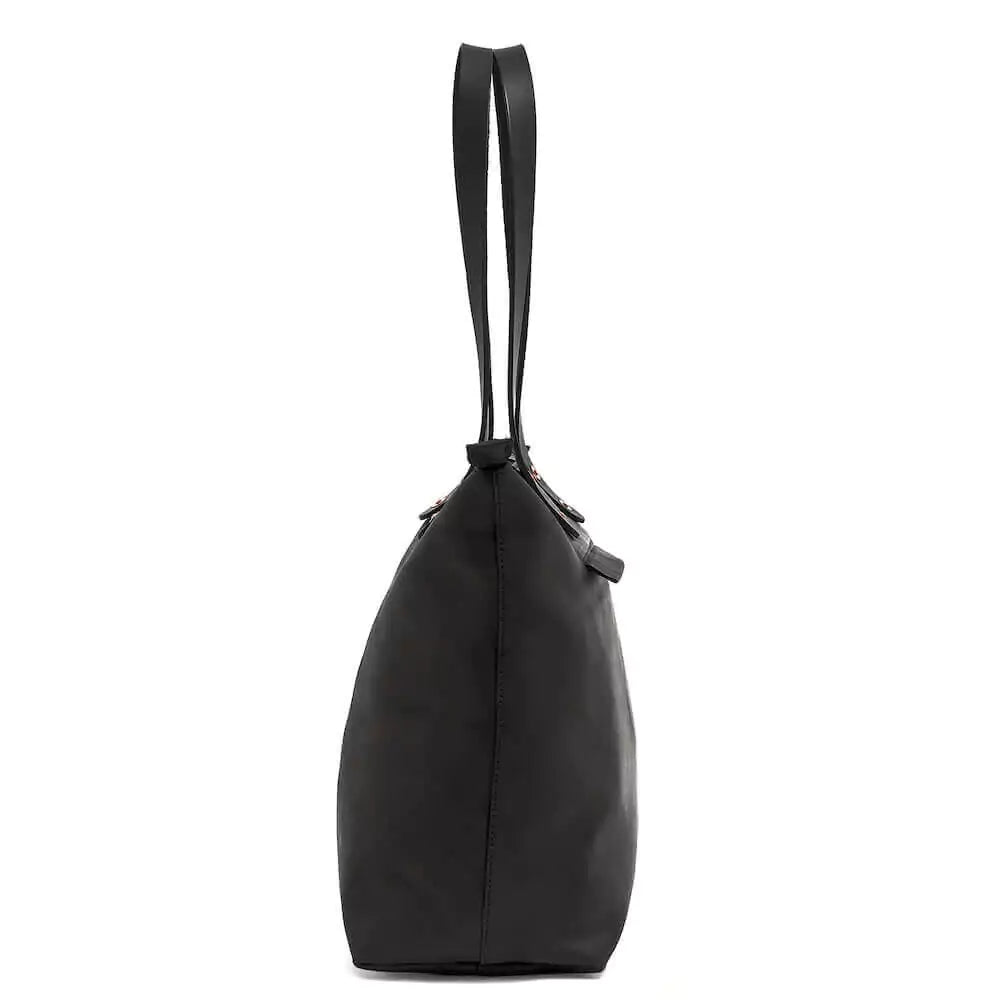 Eden Elevated Leather Tote Bag - Medium Zippered > Handbag > Leather-Carbon-Mission Mercantile Leather Goods