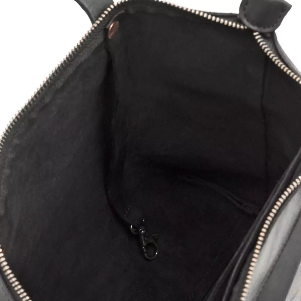 Eden Elevated Leather Tote Bag - Small Zippered > Handbag > Leather-Carbon-Mission Mercantile Leather Goods