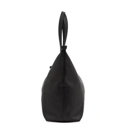 Eden Elevated Leather Tote Bag - Oversized Zippered > Handbag > Leather-Carbon-Mission Mercantile Leather Goods
