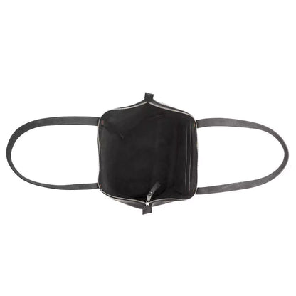 Eden Elevated Leather Tote Bag - Oversized Zippered > Handbag > Leather-Carbon-Mission Mercantile Leather Goods