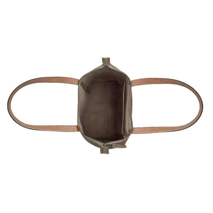 Eden Elevated Leather Tote Bag - Large Zippered > Handbag > Leather-Mushroom-Mission Mercantile Leather Goods