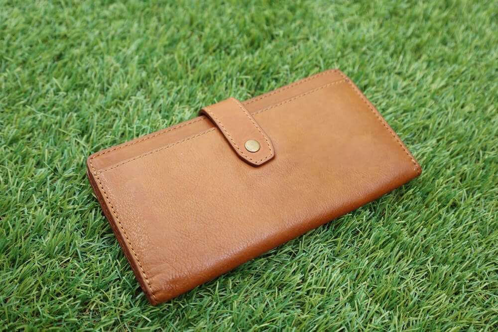 Ellington Leather Eleanor Wallet-Bags > Handbag > Leather-Mission Mercantile-Maple-Mission Mercantile Leather Goods
