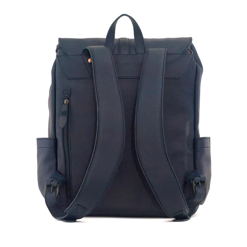 Ellington Leather Backpack-Bags > Backpack > Leather-Bluebonnet-Mission Mercantile Leather Goods
