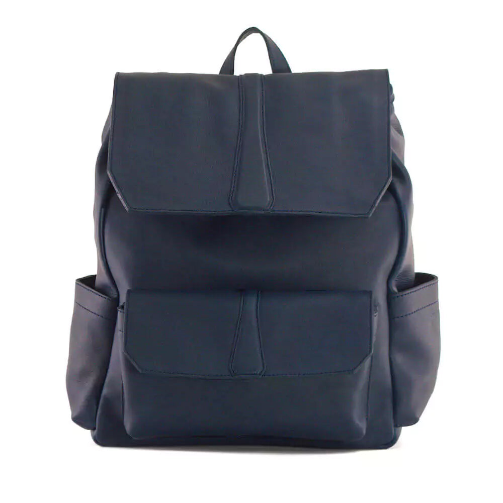 Ellington Leather Backpack-Bags > Backpack > Leather-Bluebonnet-Mission Mercantile Leather Goods