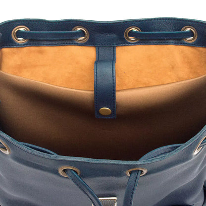 Ellington Leather Backpack-Bags > Backpack > Leather-Bluebonnet-Mission Mercantile Leather Goods