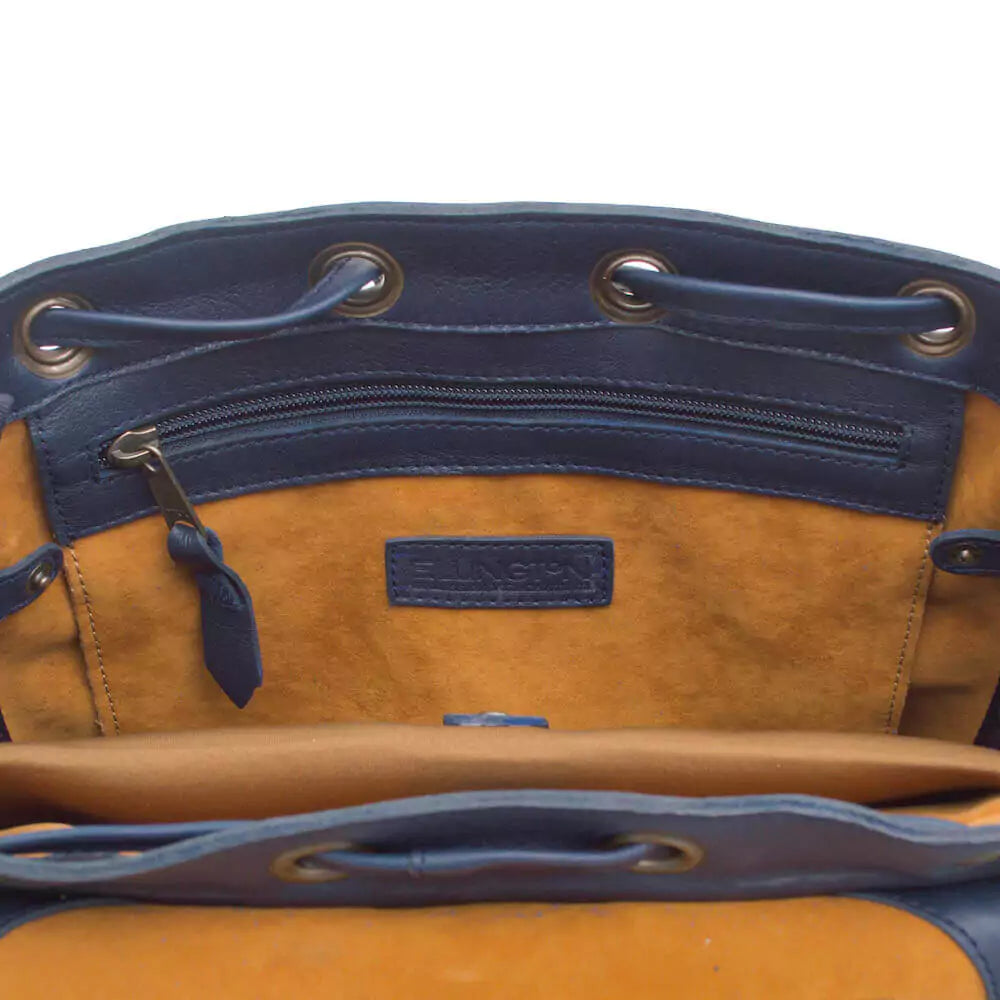 Ellington Leather Backpack-Bags > Backpack > Leather-Bluebonnet-Mission Mercantile Leather Goods