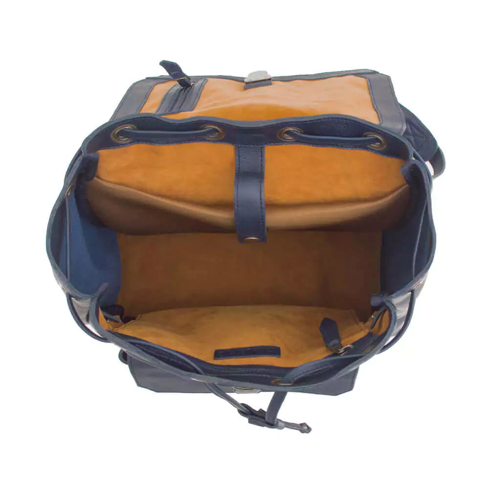 Ellington Leather Backpack-Bags > Backpack > Leather-Bluebonnet-Mission Mercantile Leather Goods