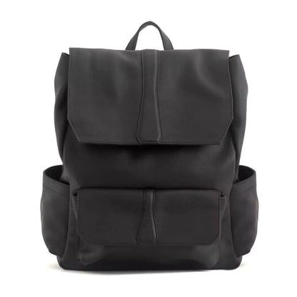 Ellington Leather Backpack-Bags > Backpack > Leather-Onyx-Mission Mercantile Leather Goods