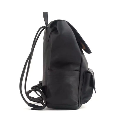 Ellington Leather Backpack-Bags > Backpack > Leather-Onyx-Mission Mercantile Leather Goods