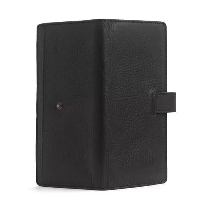 Ellington Leather Eleanor Wallet-Bags > Handbag > Leather-Mission Mercantile-Onyx-Mission Mercantile Leather Goods