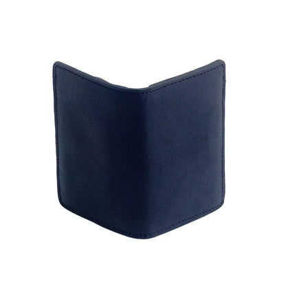Ellington Leather Compact Wallet-Bags > Handbag > Leather-Mission Mercantile-Bluebonnet-Mission Mercantile Leather Goods