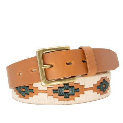 Cazador_Polo_Belt > Belts >Leather-Tan-32-La Matera