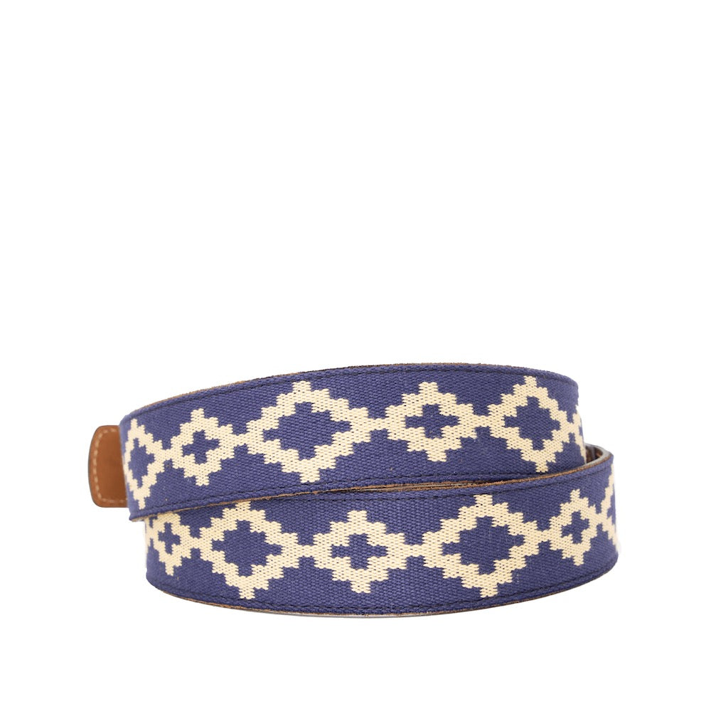 Corbina_Woven_Belt > Belts >Leather-Cognac-32-La Matera