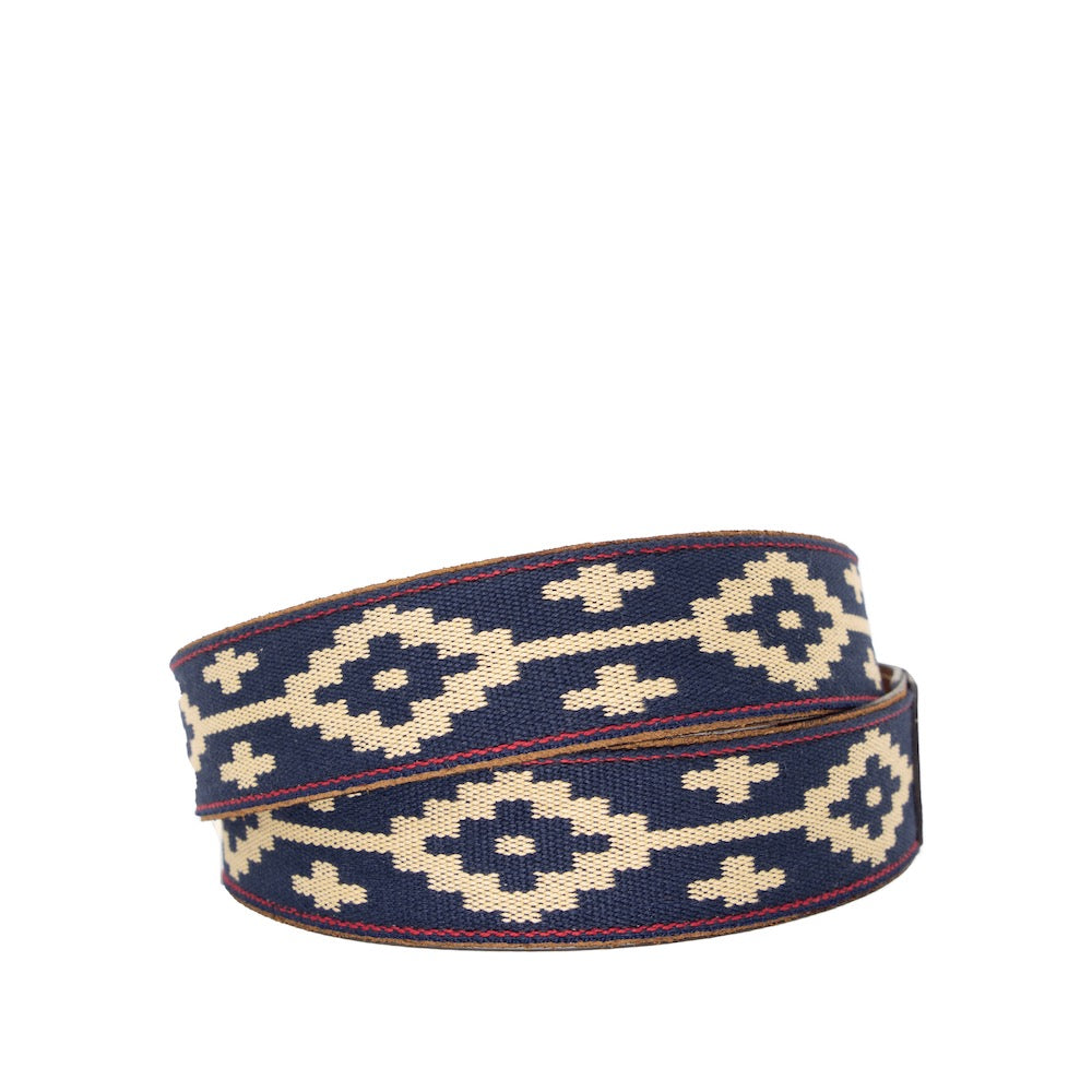 Paloma_Woven_Belt > Belts >Leather-Cognac-32-La Matera