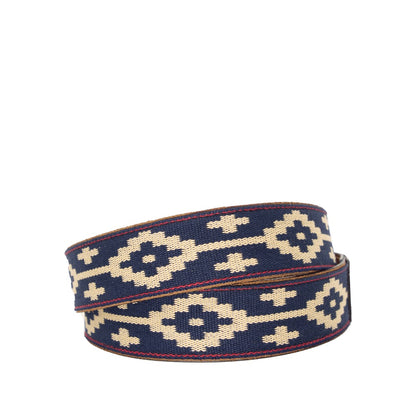 Paloma_Woven_Belt > Belts >Leather-Cognac-32-La Matera