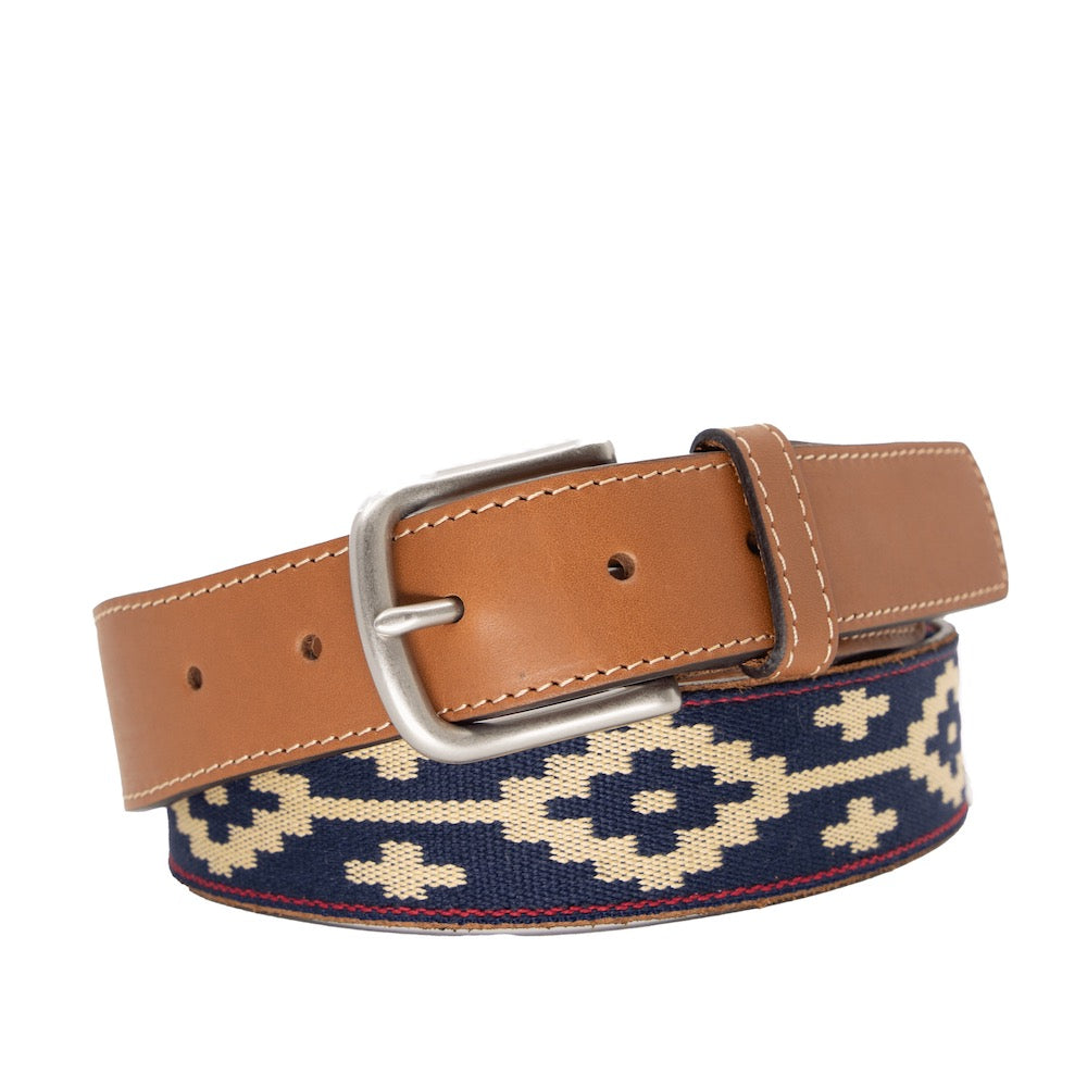 Paloma_Woven_Belt > Belts >Leather-Cognac-32-La Matera