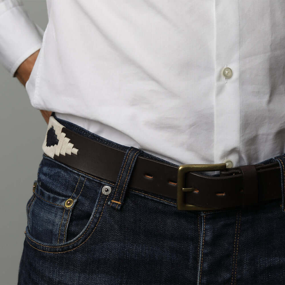 Prince_William_Polo_Belt > Belts >Leather-Chocolate-32-La Matera