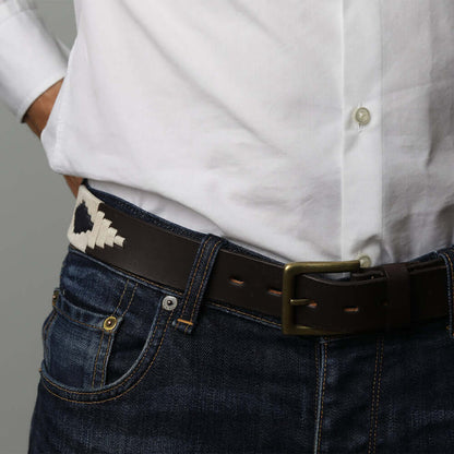 Prince_William_Polo_Belt > Belts >Leather-Chocolate-32-La Matera