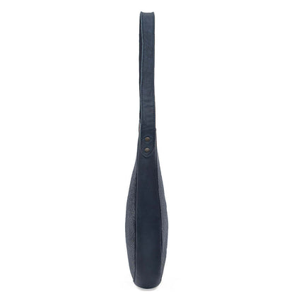 Heritage Tooled Leather Hobo Bag-Bags > Handbag > Leather-Midnight-Mission Mercantile Leather Goods