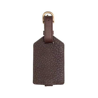 Campaign Leather Luggage Tag-Accessories > Luggage > Leather-Espresso-Mission Mercantile Leather Goods