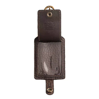 Campaign Leather Luggage Tag-Accessories > Luggage > Leather-Espresso-Mission Mercantile Leather Goods
