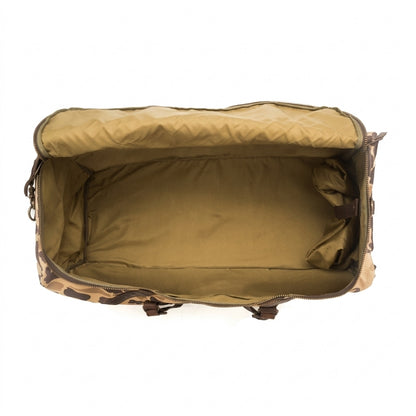 Campaign Waxed Canvas X-Large Duffle Bag-Bags > Duffle Bag > Waxed Canvas-Campaign-Smoke-Vintage Camo-Mission Mercantile Leather Goods