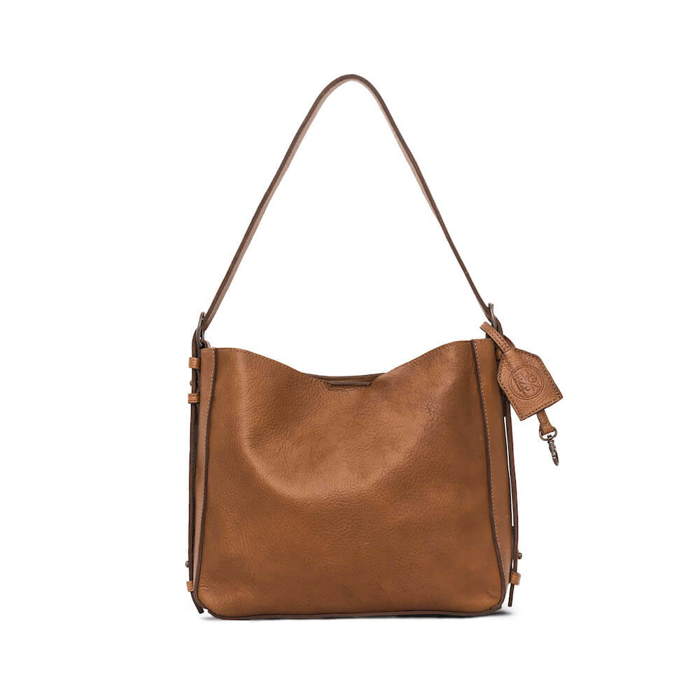 Ellington Leather Hobo Bag > Handbag > Leather-Maple-Mission Mercantile Leather Goods