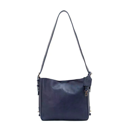 Ellington Leather Hobo Bag > Handbag > Leather-Bluebonnet-Mission Mercantile Leather Goods