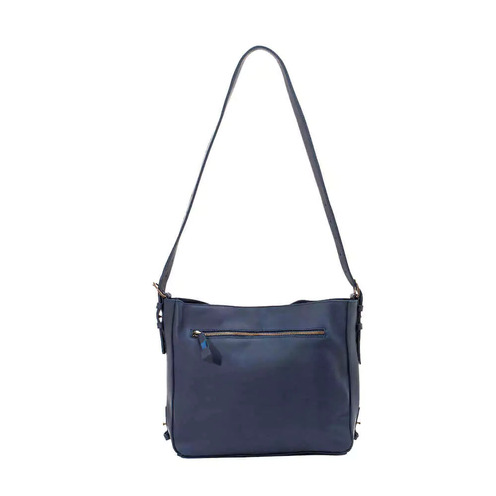 Ellington Leather Hobo Bag > Handbag > Leather-Bluebonnet-Mission Mercantile Leather Goods