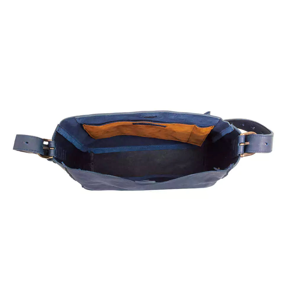 Ellington Leather Hobo Bag > Handbag > Leather-Bluebonnet-Mission Mercantile Leather Goods