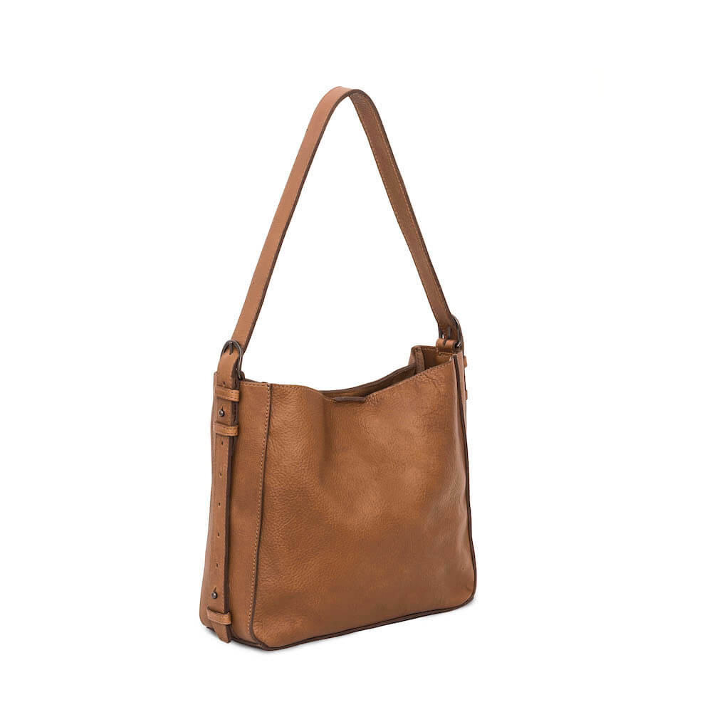 Ellington Leather Hobo Bag > Handbag > Leather-Maple-Mission Mercantile Leather Goods