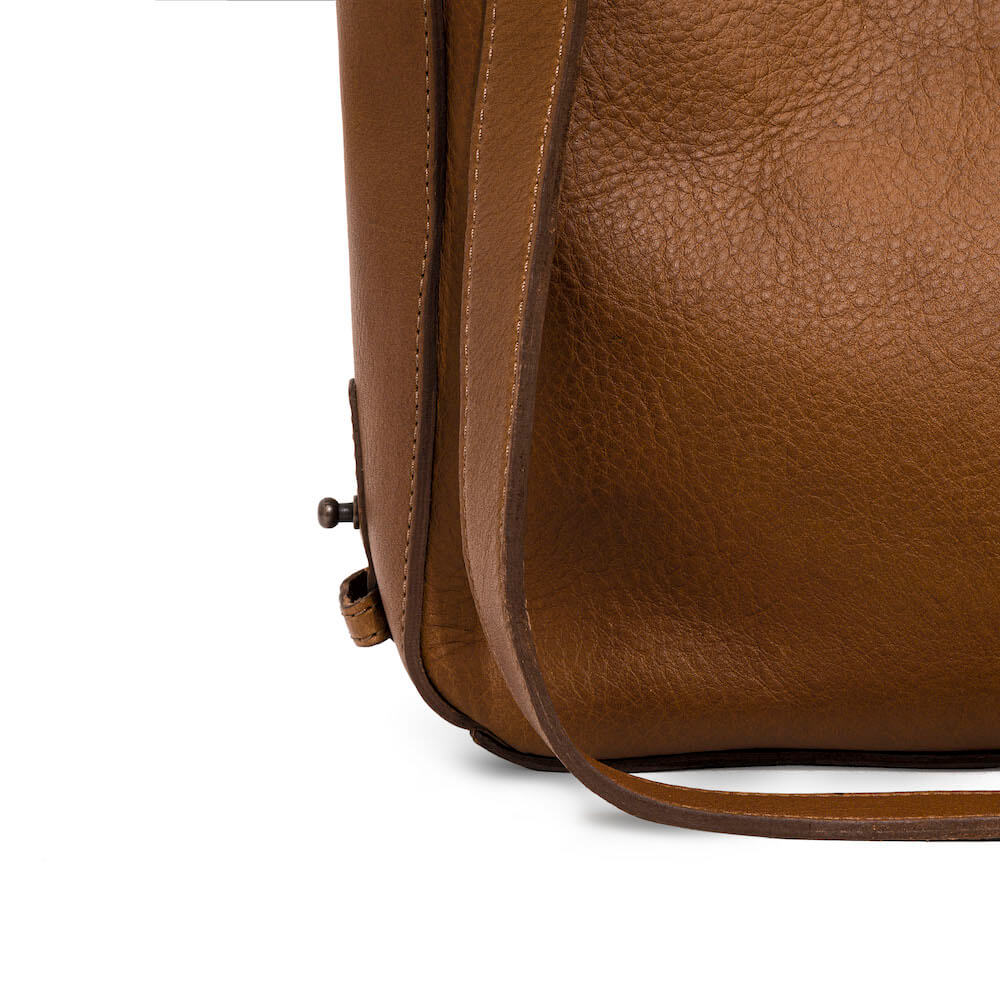 Ellington Leather Hobo Bag > Handbag > Leather-Maple-Mission Mercantile Leather Goods
