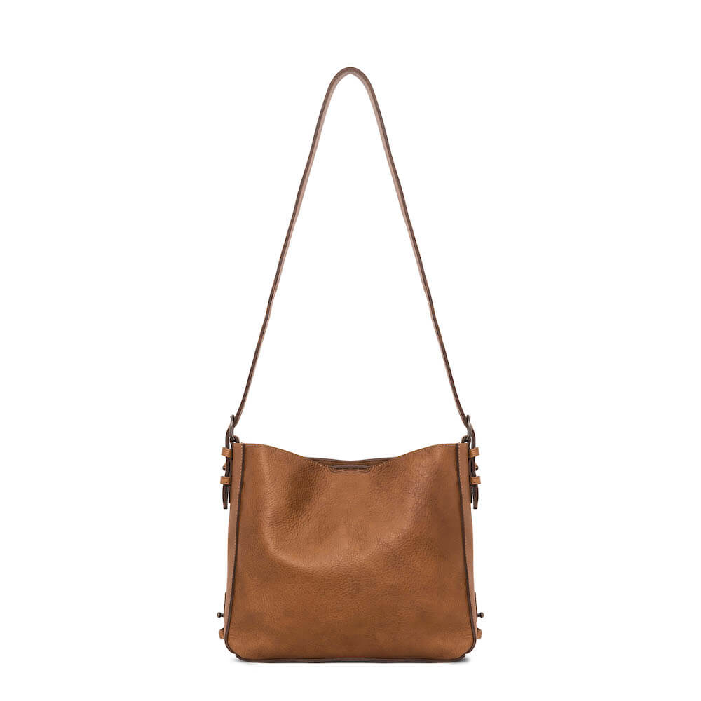 Ellington Leather Hobo Bag > Handbag > Leather-Maple-Mission Mercantile Leather Goods