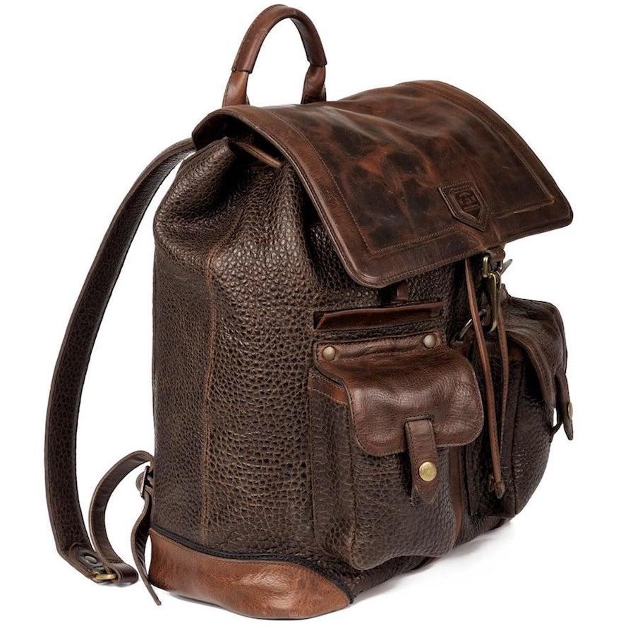 Theodore Leather Backpack-Bags > Backpack > Leather-Espresso-Mission Mercantile Leather Goods