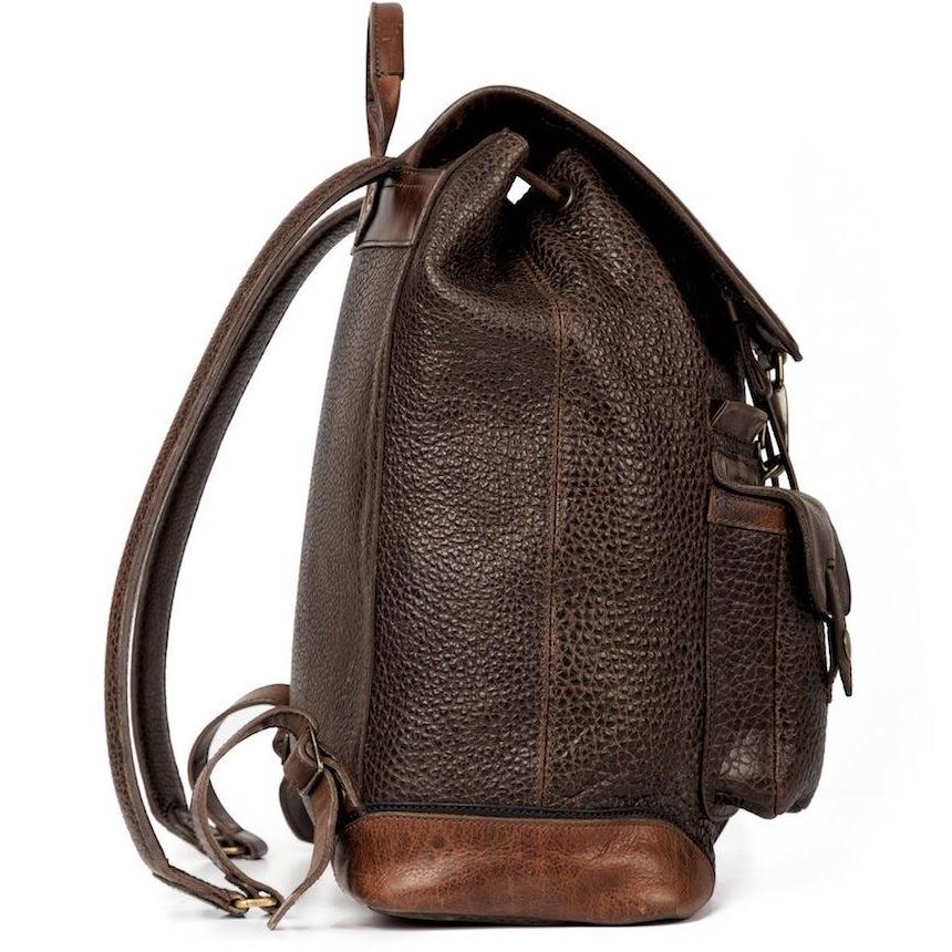 Theodore Leather Backpack-Bags > Backpack > Leather-Espresso-Mission Mercantile Leather Goods