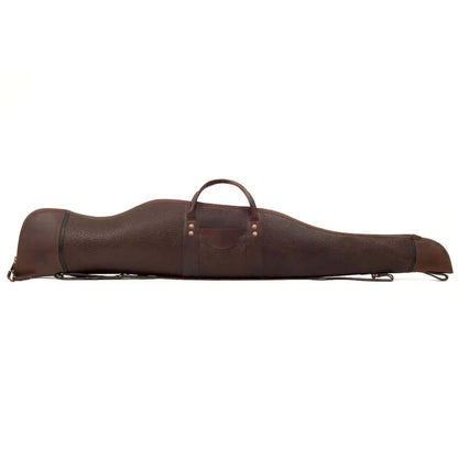 White Wing Waxed Canvas Hunting Leather Rifle Case-Bags > Hunting & Outdoor > Leather - Espresso - Mission Mercantile Leather Goods