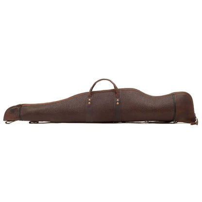 White Wing Waxed Canvas Hunting Leather Rifle Case-Bags > Hunting & Outdoor > Leather - Espresso - Mission Mercantile Leather Goods