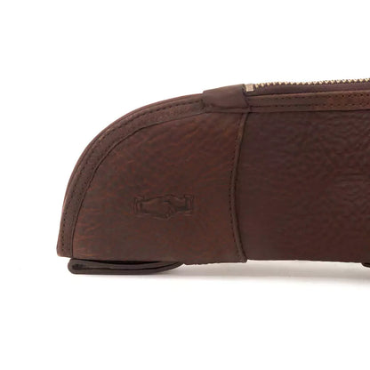 White Wing Waxed Canvas Hunting Rifle Case-Bags > Hunting & Outdoor > Leather - Smoke- Mission Mercantile Leather Goods